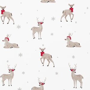 NWT Kyte Baby Cloud Deer Snap Romper - Size 12-18 Months